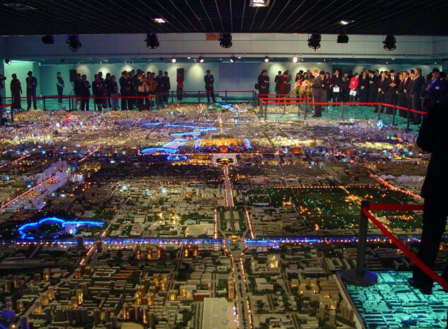�R沂城市夜景���模型